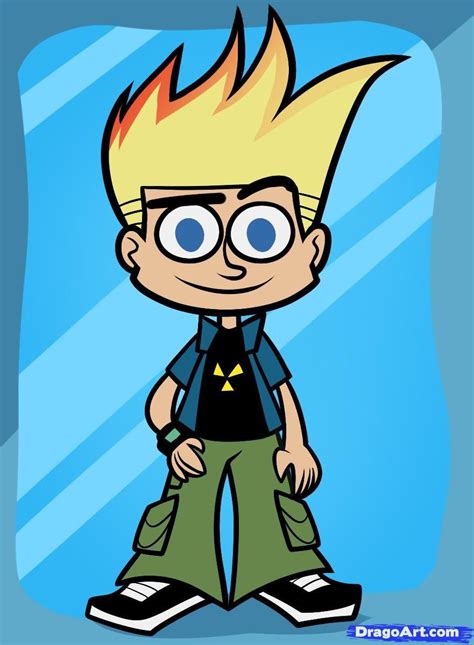 johnny test hair|More.